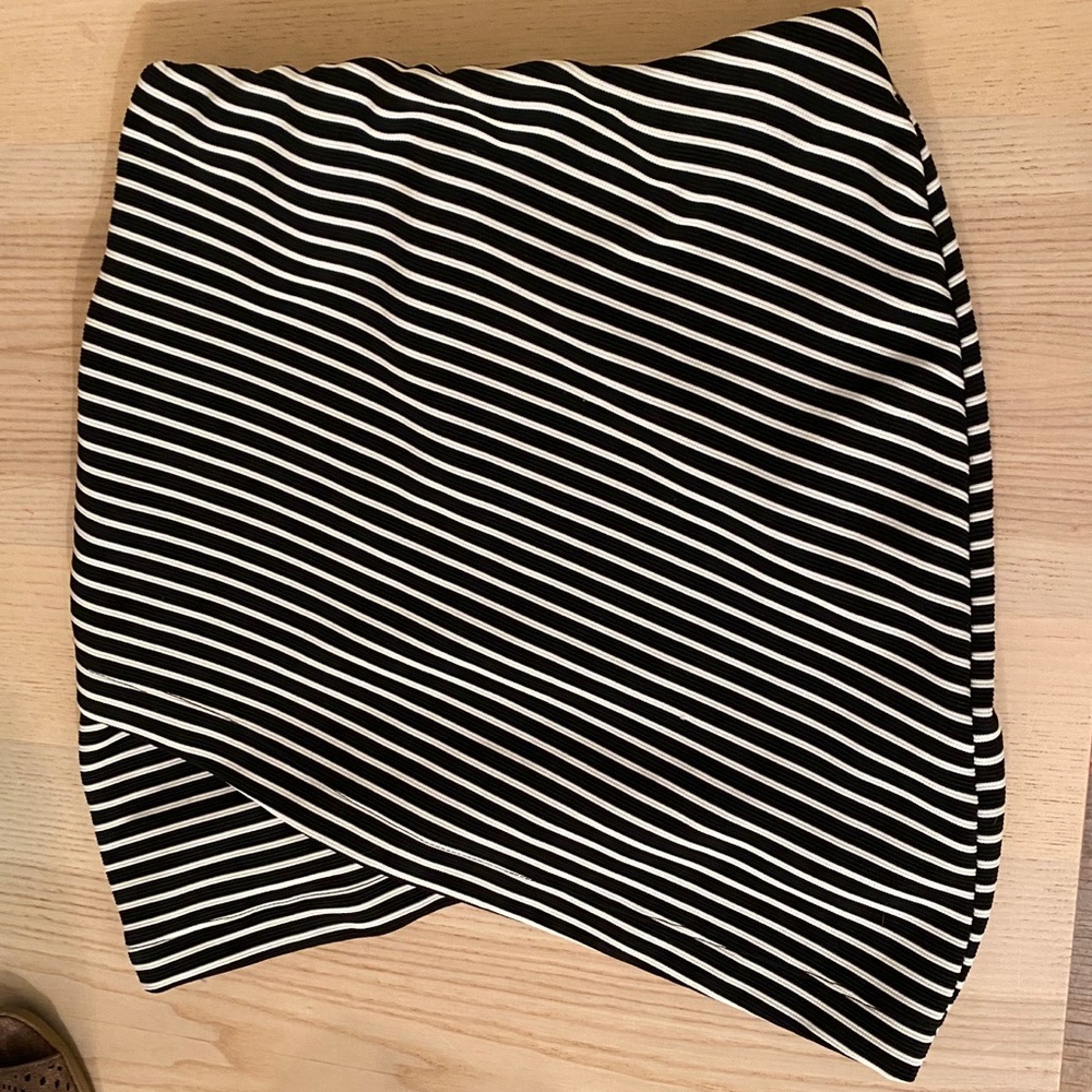 Striped Mini Skirt